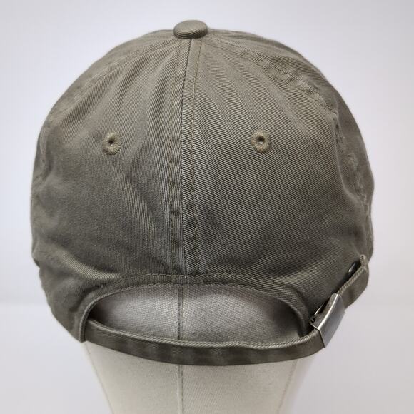 Grizzly Turf Slideback Baseball Cap Brown One Size Adjustable Port Authority - Picture 6 of 9